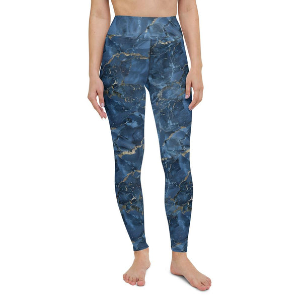 Marble Yoga Leggings Lila Elly